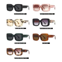 Classic Luxury Brand Designer Big Frame Square Sunglasses - Image 6