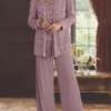 LinasBridal 3 Piece Pantsuit Mother of the Bride - Image 8