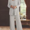 LinasBridal 3 Piece Pantsuit Mother of the Bride