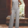 LinasBridal 3 Piece Pantsuit Mother of the Bride - Image 3