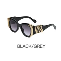 New Personality Metal Decoration Ladies Sunglasses - Image 11
