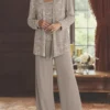 LinasBridal 3 Piece Pantsuit Mother of the Bride - Image 12
